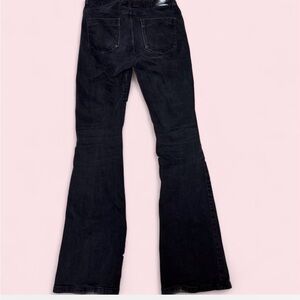 ****SOLD***Zara Black Low-rise Flare Women's Jeans